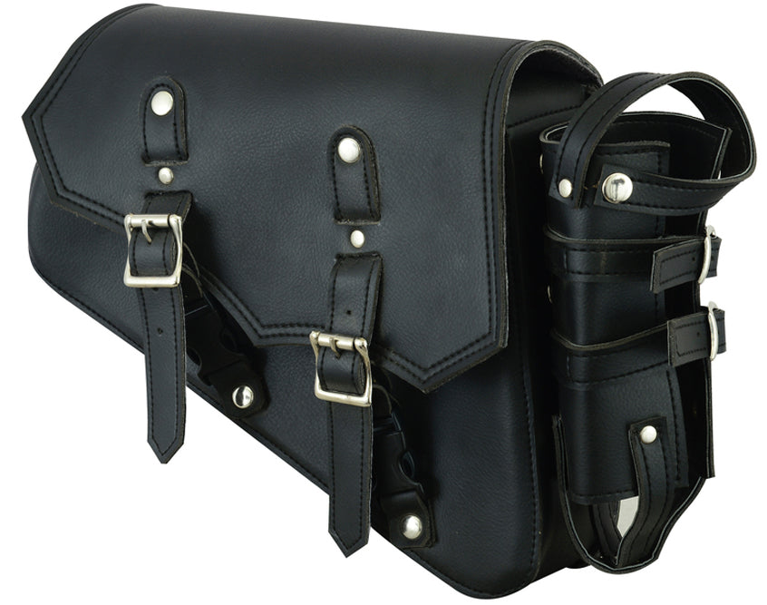 DS Right Side Synthetic Leather Swing Arm Bag w/Bottle Holder